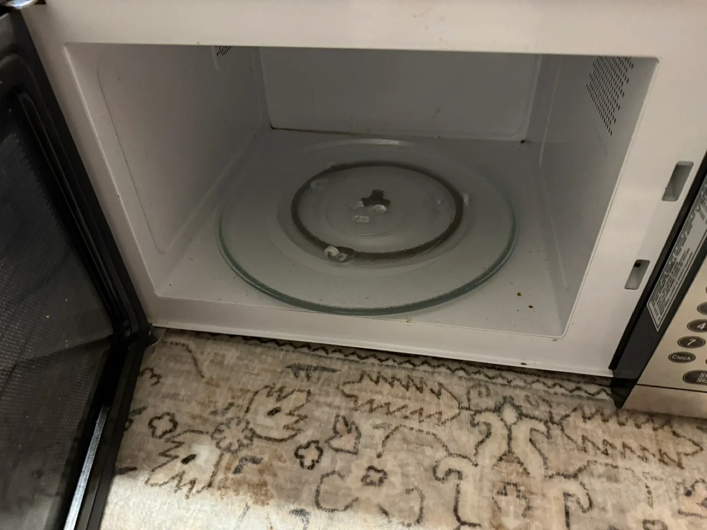 Used Silver Microwave image indicator(2)