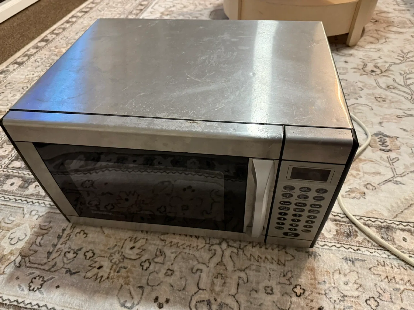 Used Silver Microwave image indicator(3)