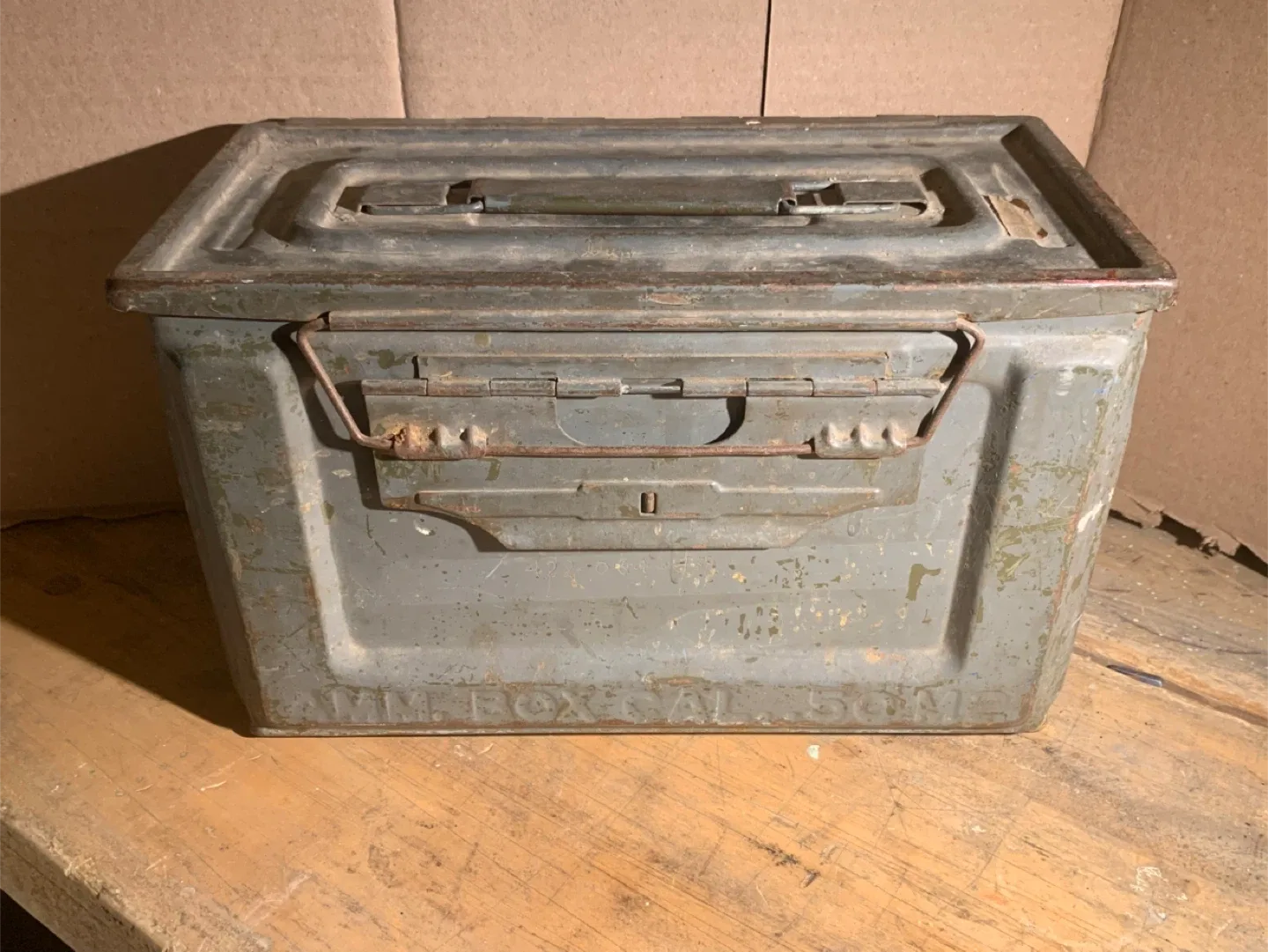 WWII Artcraft U.S. Military Ammo Box M2 thumbnail
