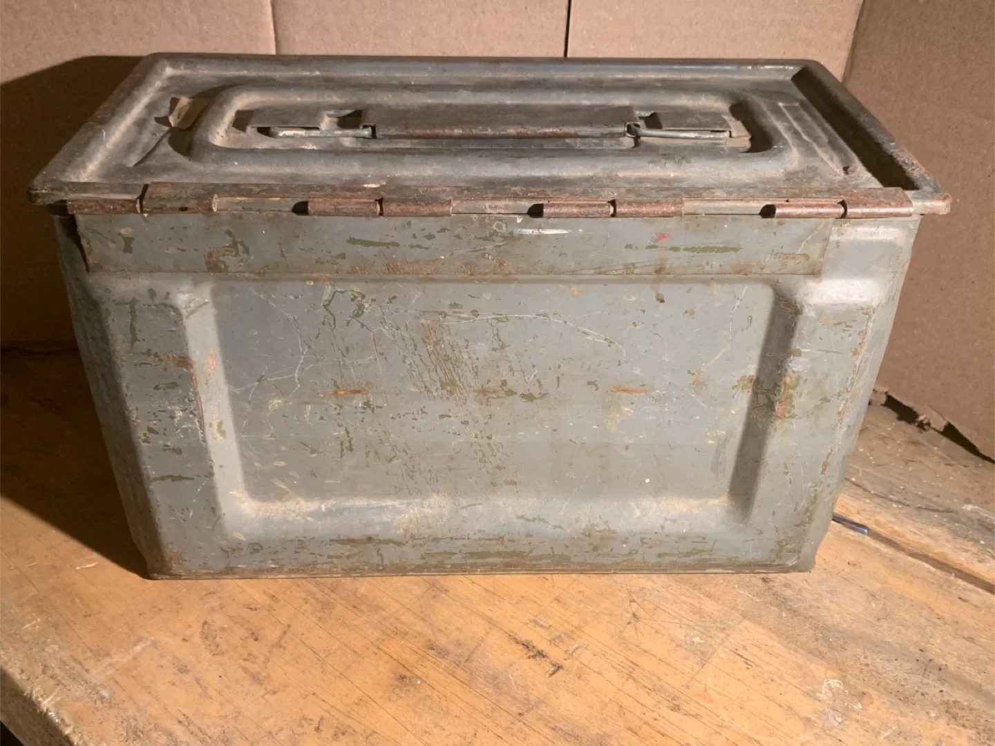 WWII Artcraft U.S. Military Ammo Box M2 image indicator(4)