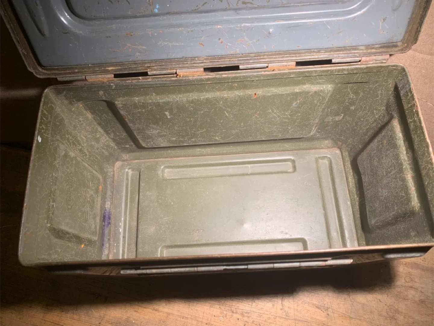 WWII Artcraft U.S. Military Ammo Box M2 image indicator(6)