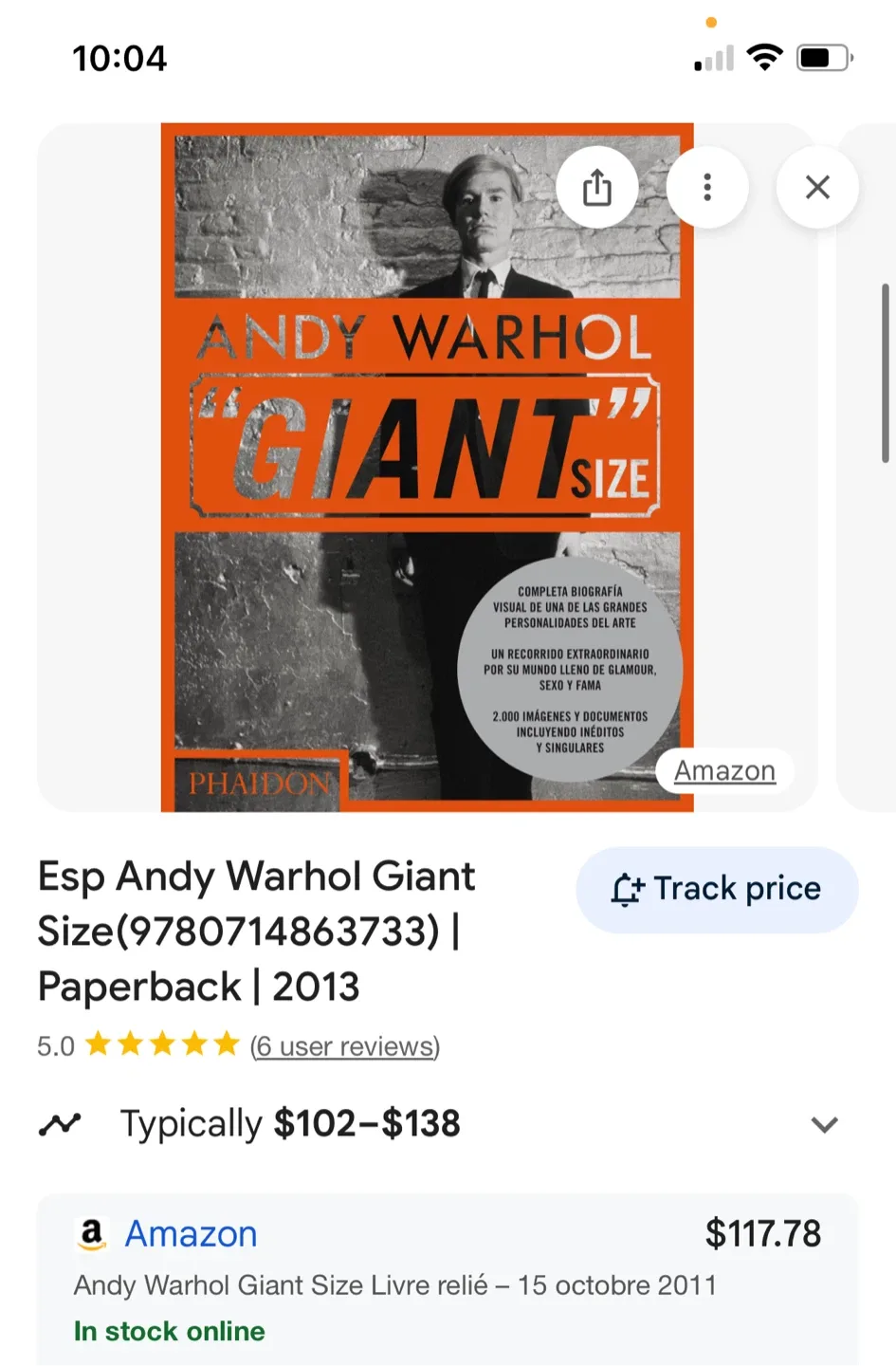 Andy Warhol "Giant" Size by Phaidon image indicator(10)