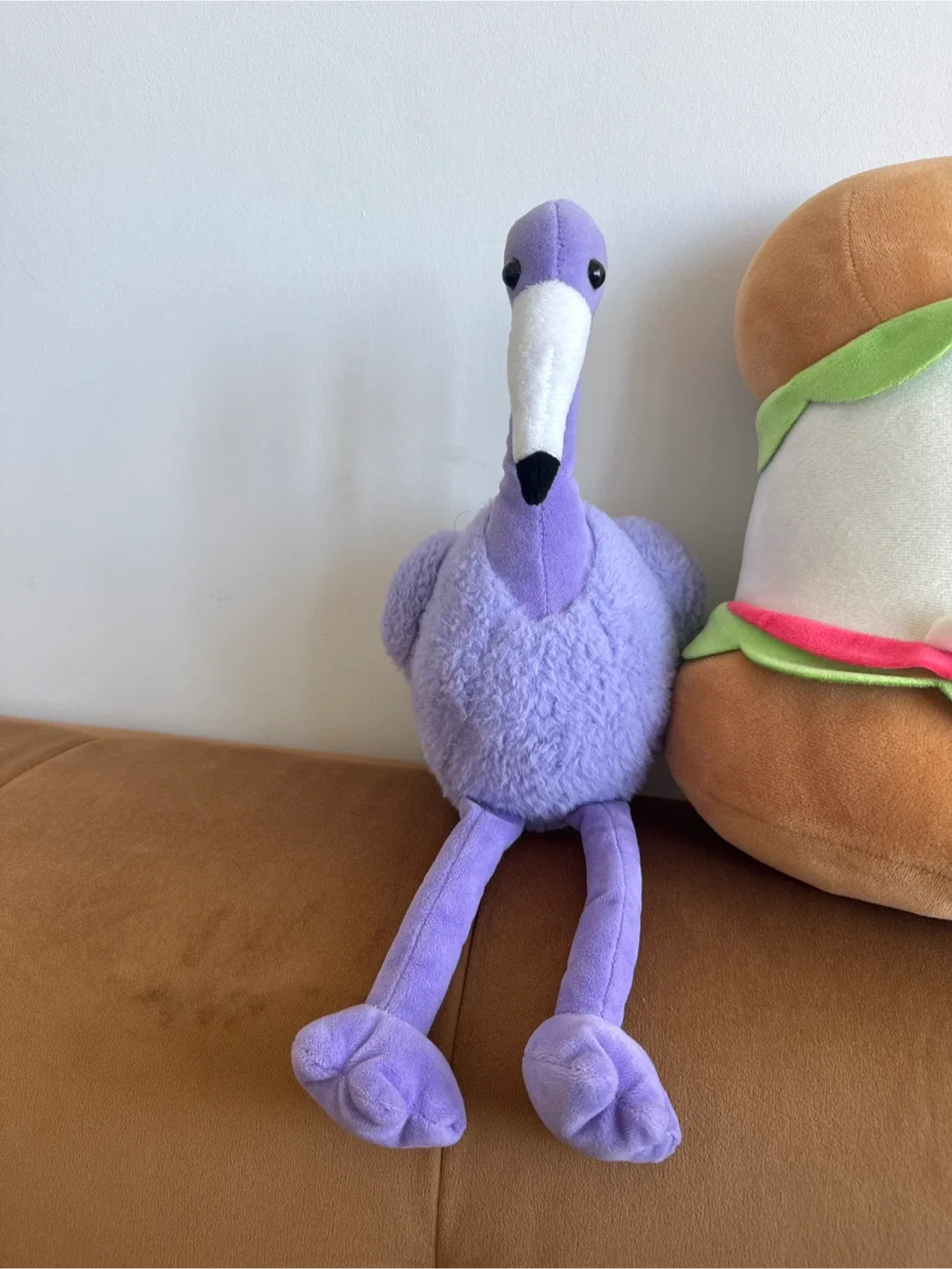 Purple Stuffed Bird Plush Toy