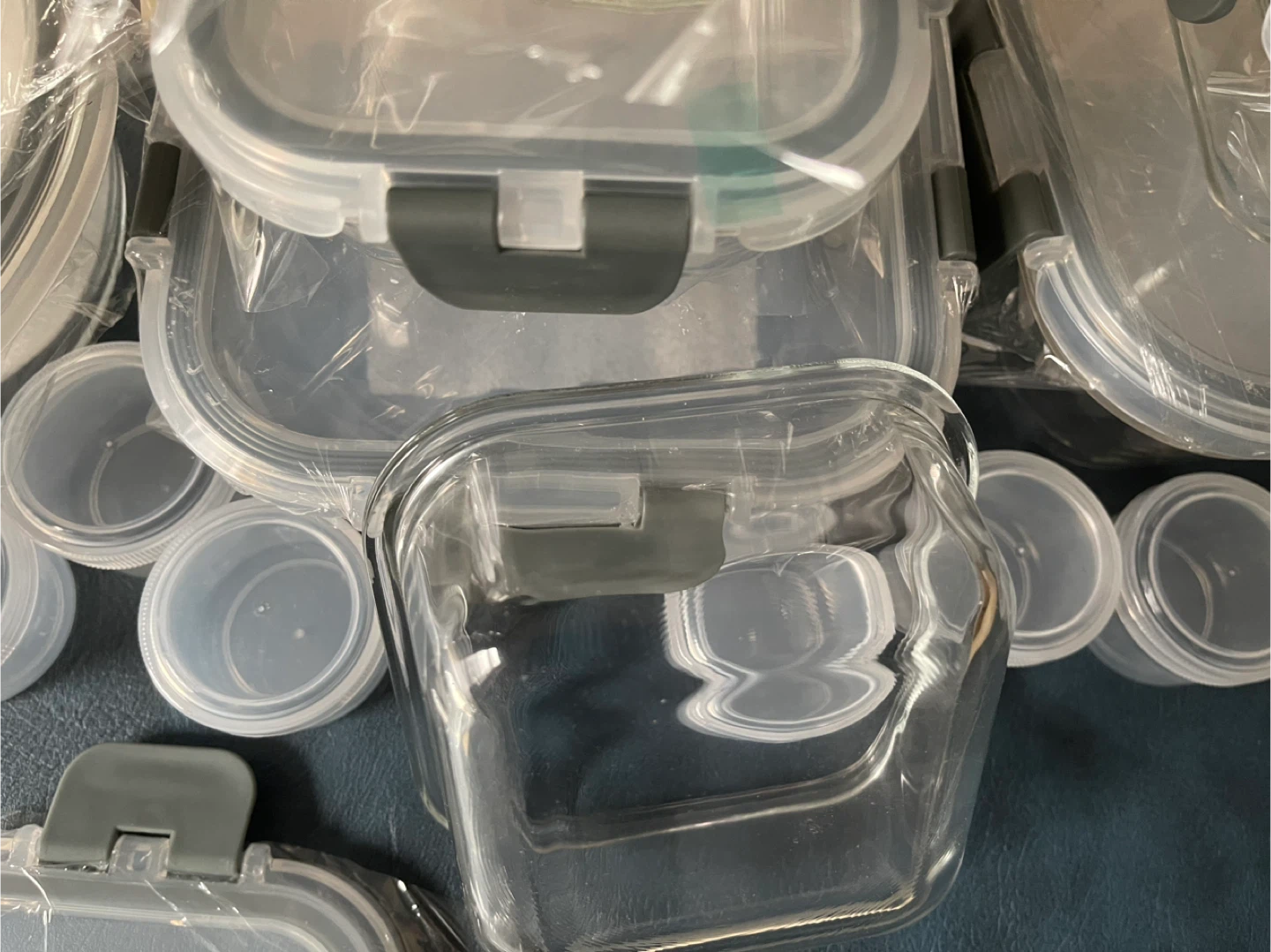 34pcs Leakproof Thick Glass Food Storage Containers (orig. $55) - photo 4