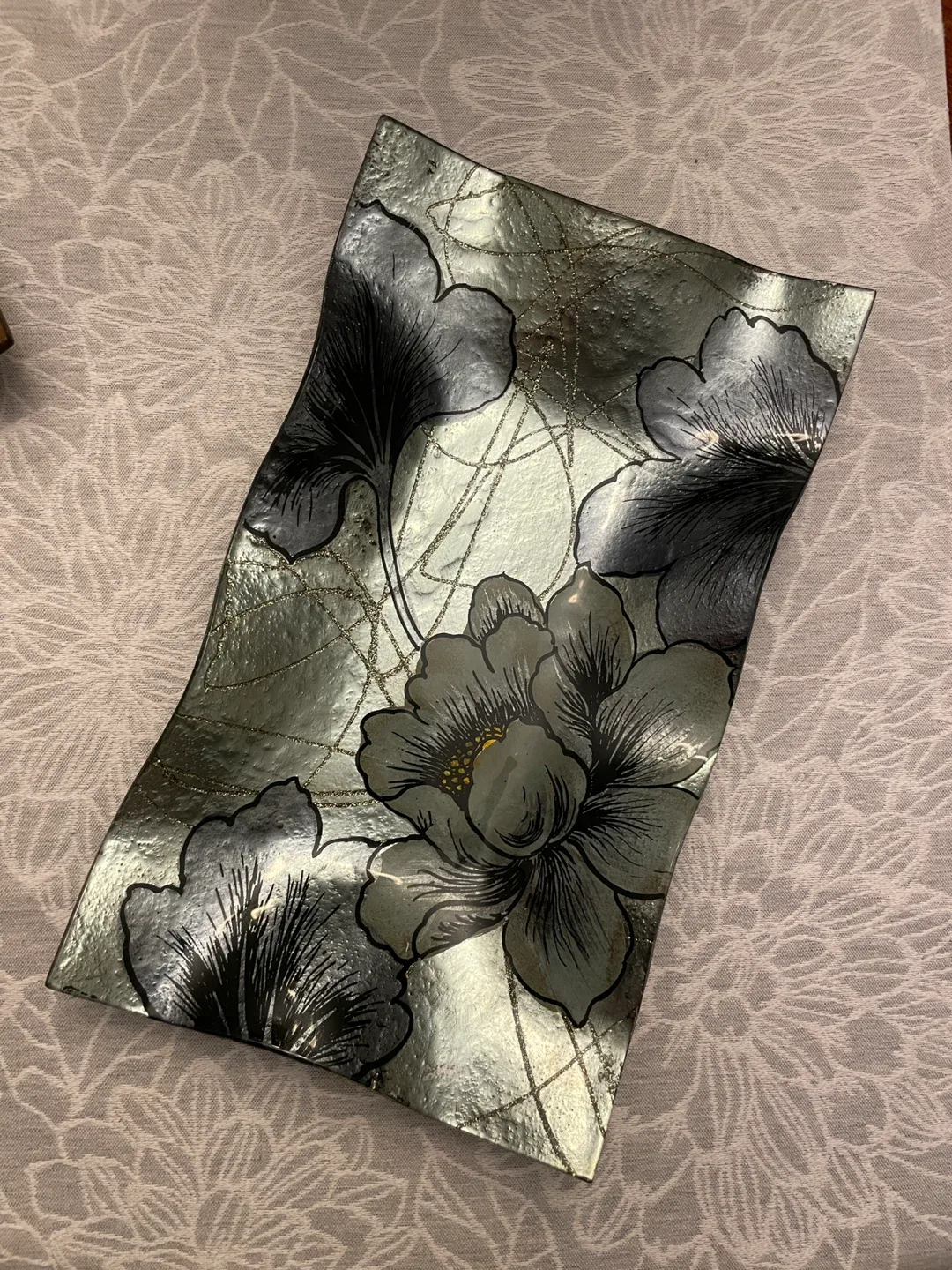 Decorative Floral Plate image indicator(2)