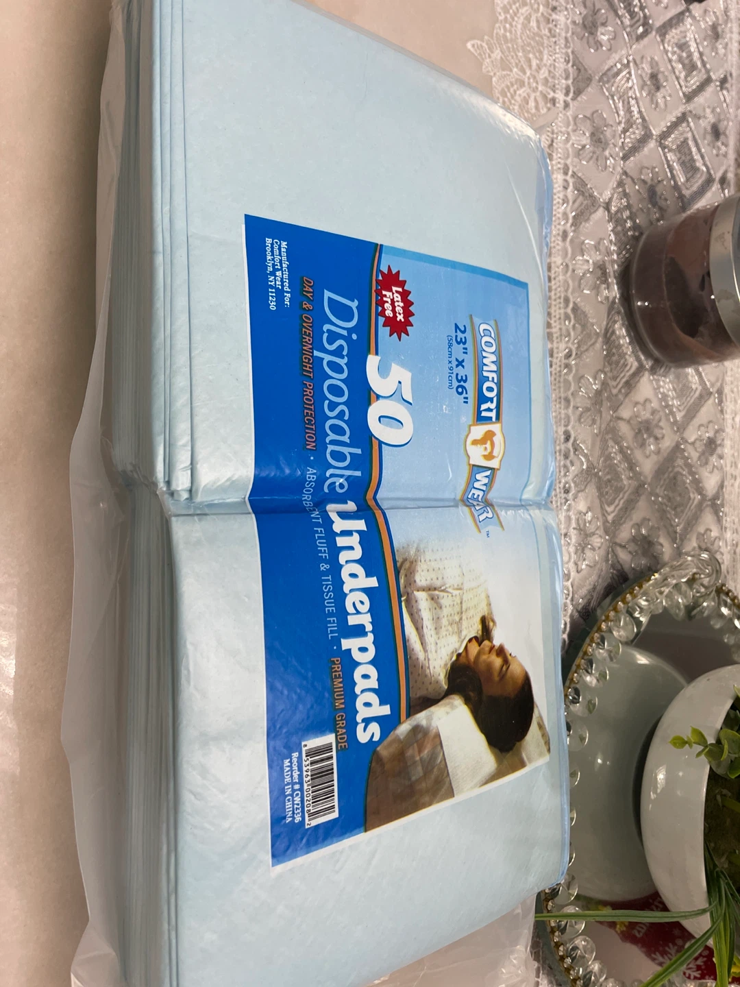 Comfort Wear Disposable Underpads 50 count