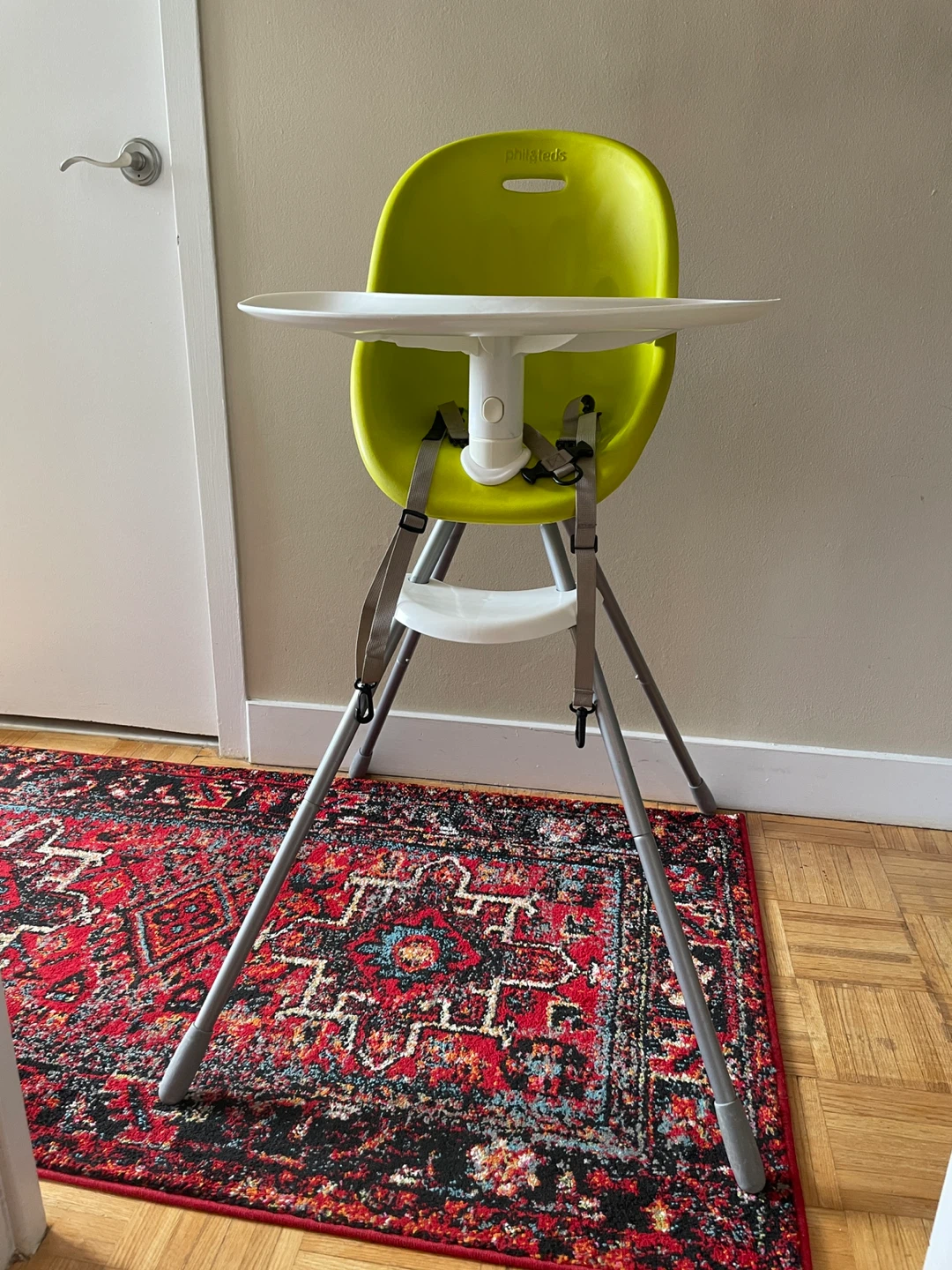 Phil & Ted’s Poppy High Chair - Green