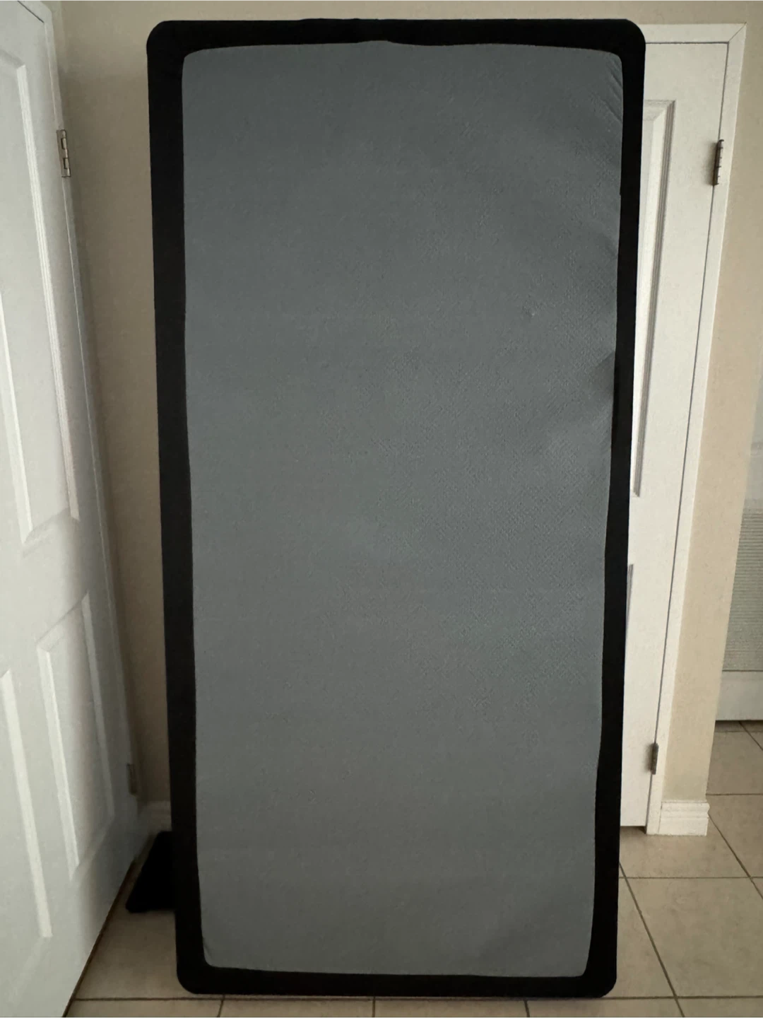 2 spring box with metal frame for king size bed