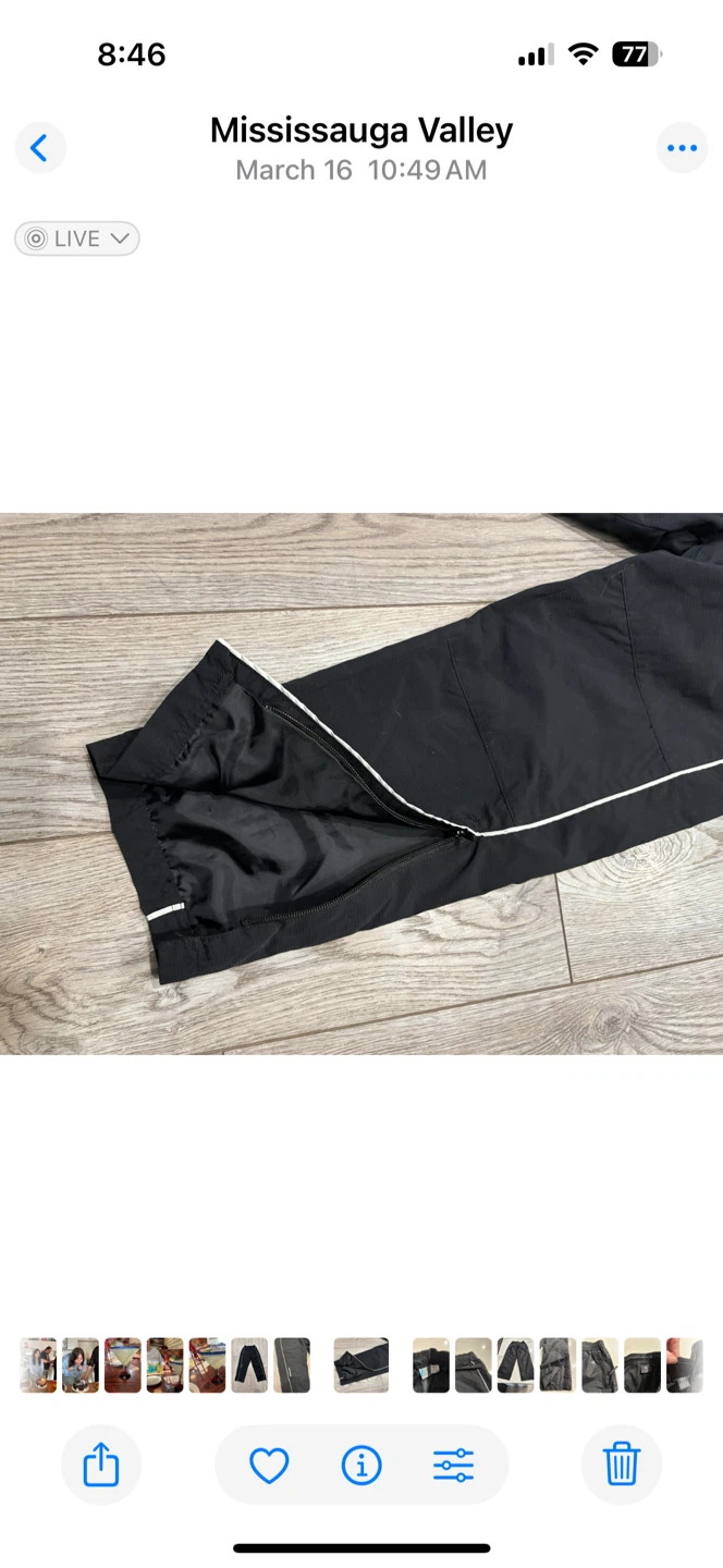 Bauer Youth XS/TP Black Hockey/Rain Pants - photo 3
