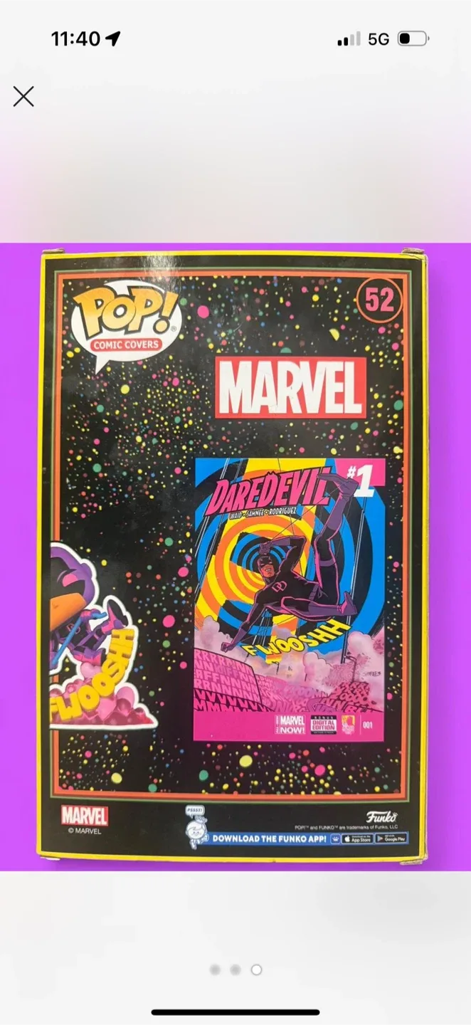 Funko Pop! Comic Cover: Marvel Daredevil #1 image indicator(3)