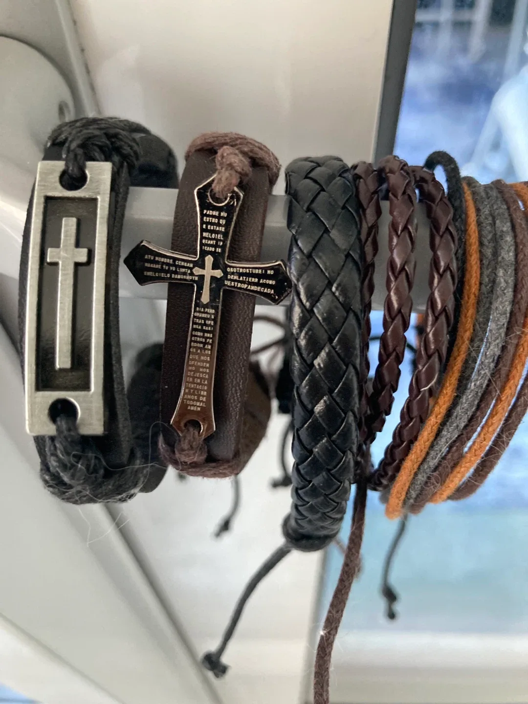 Assorted Leather & Metal Bracelets