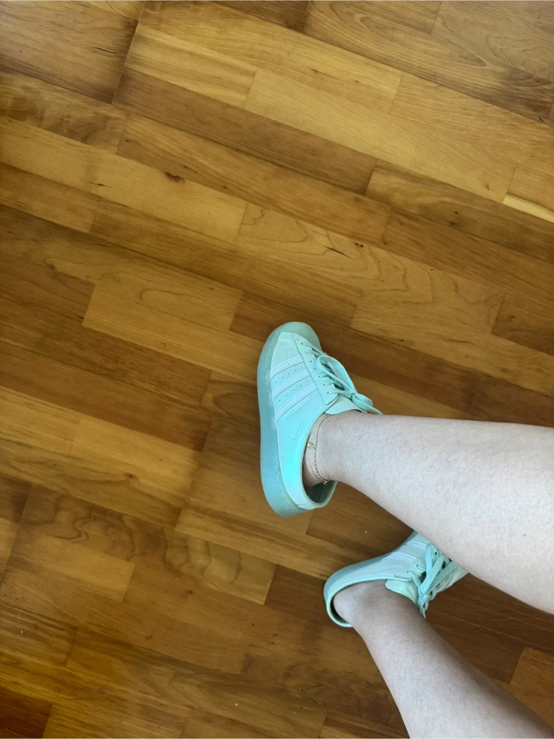 Adidas Superstar Mule - Size 8 1/2 - Mint Green | Unisex image indicator(3)