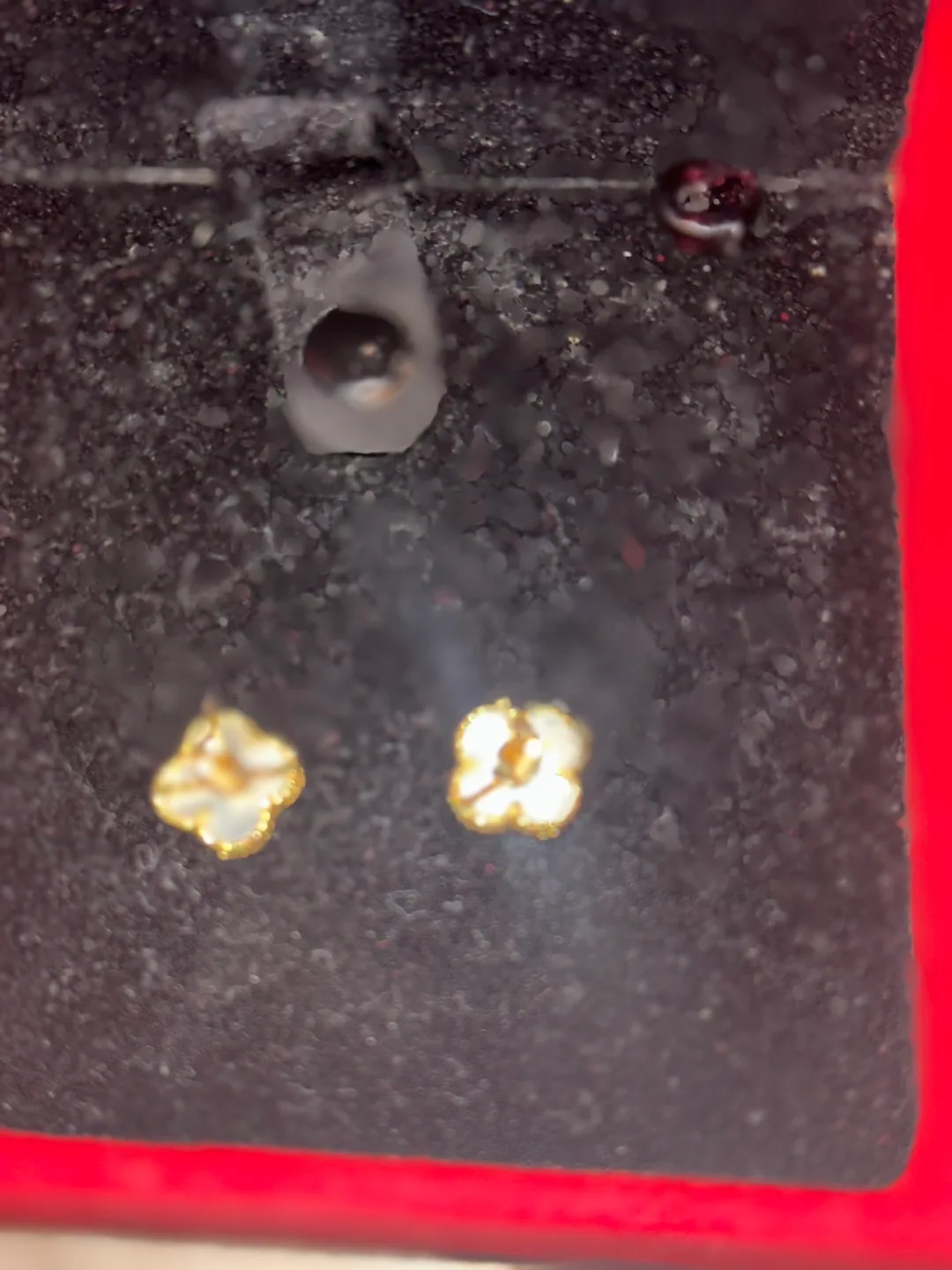 18k real gold earrings 750 stamped dubai gold image indicator(3)