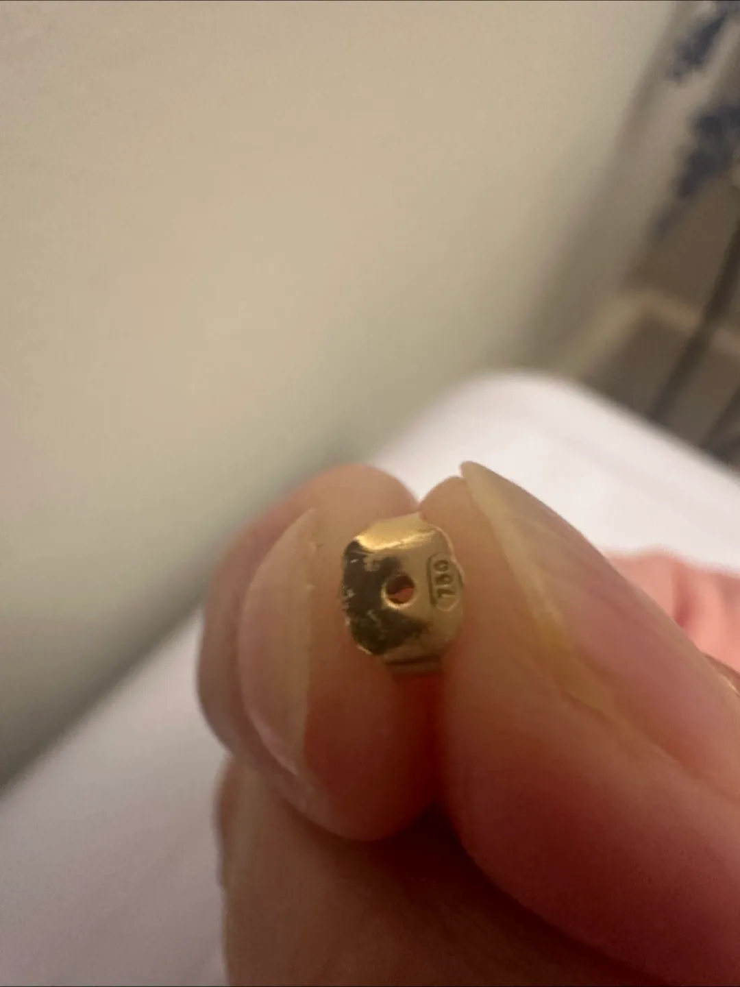 18k real gold earrings 750 stamped dubai gold image indicator(8)