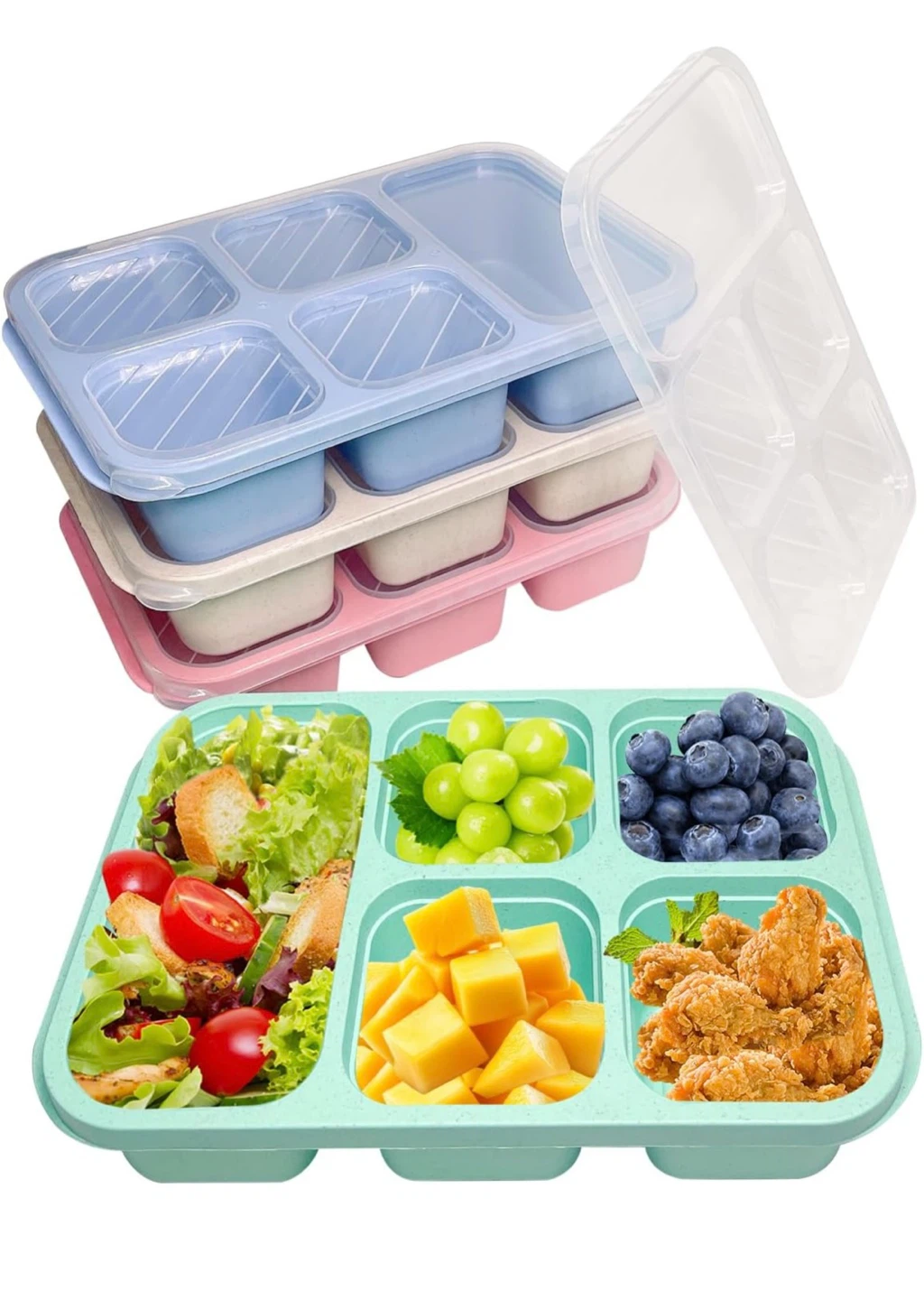Compartment Lunch Box Food Storage Containers