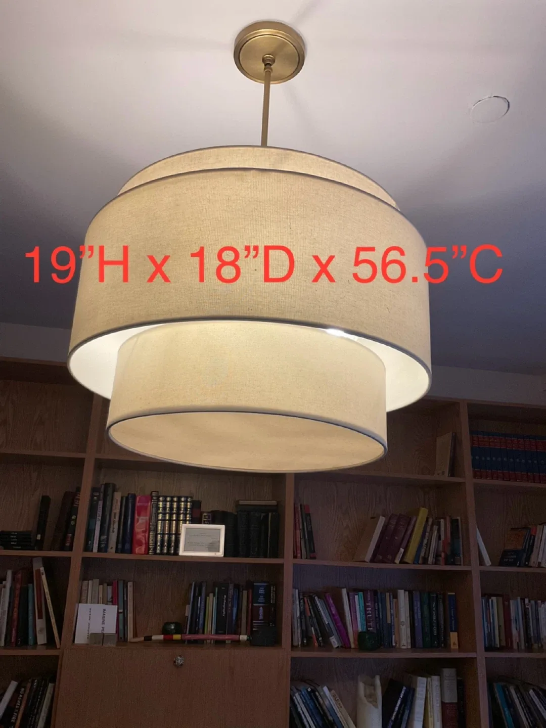 Tiered Chandelier - 19" H x 18" D thumbnail