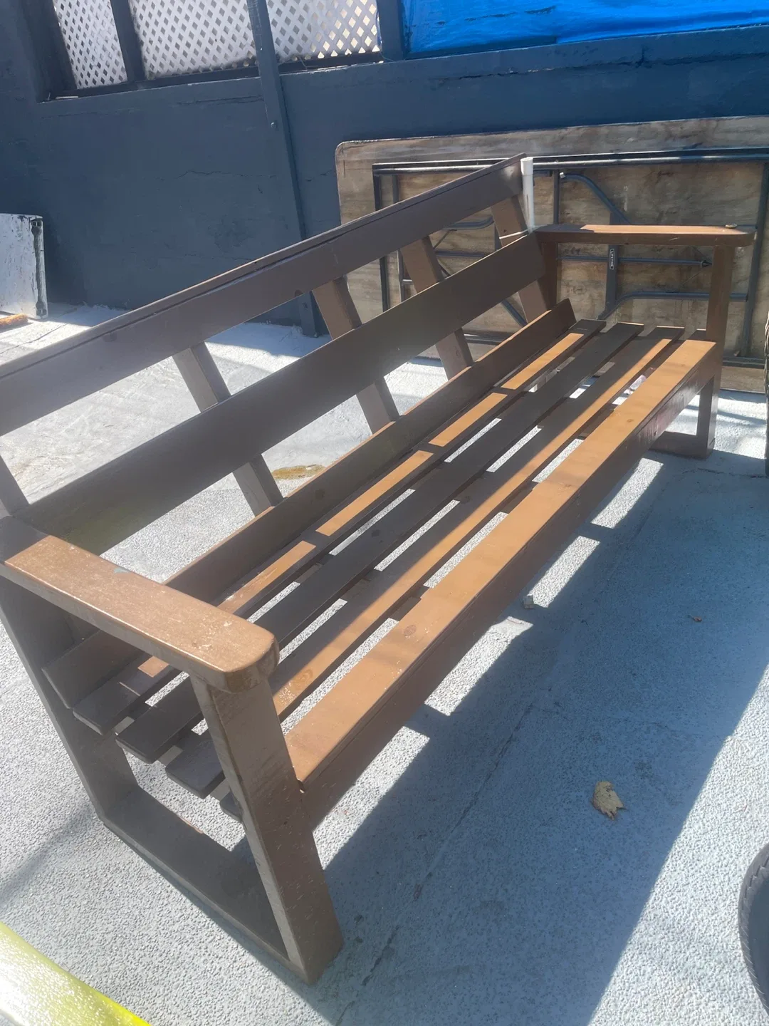 Wooden Outdoor Bench image indicator(2)