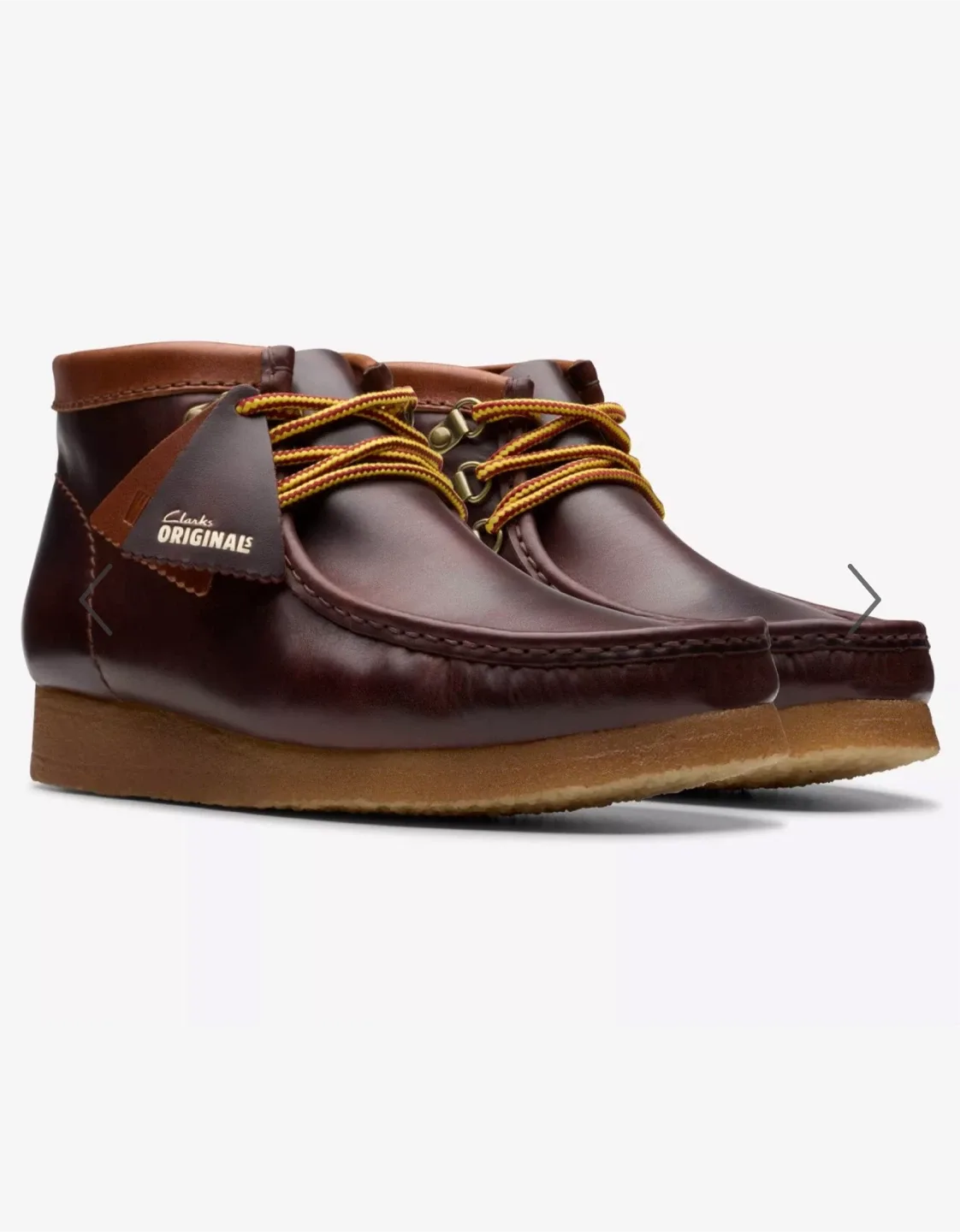 Clarks Originals Wallabee Boot - Brown Leather thumbnail