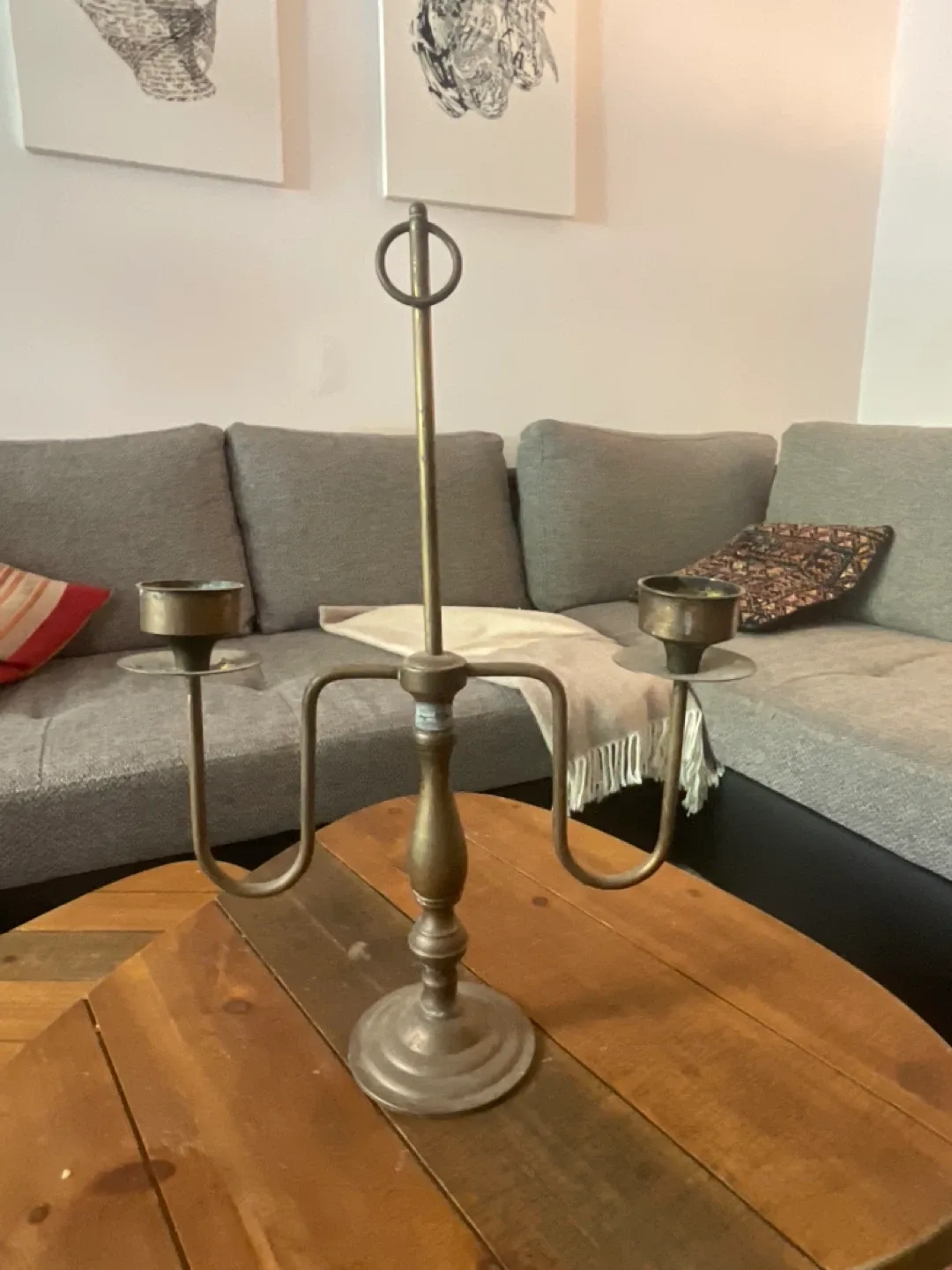 Vintage Brass Candelabra thumbnail