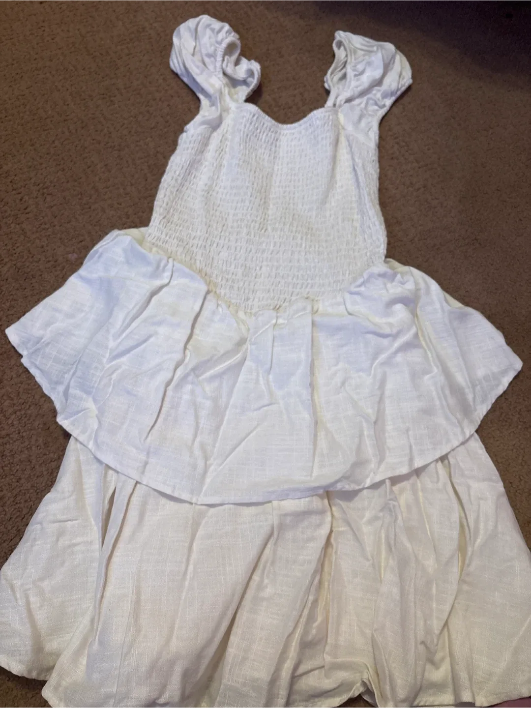 H&M Divided White Dress - Size Small thumbnail