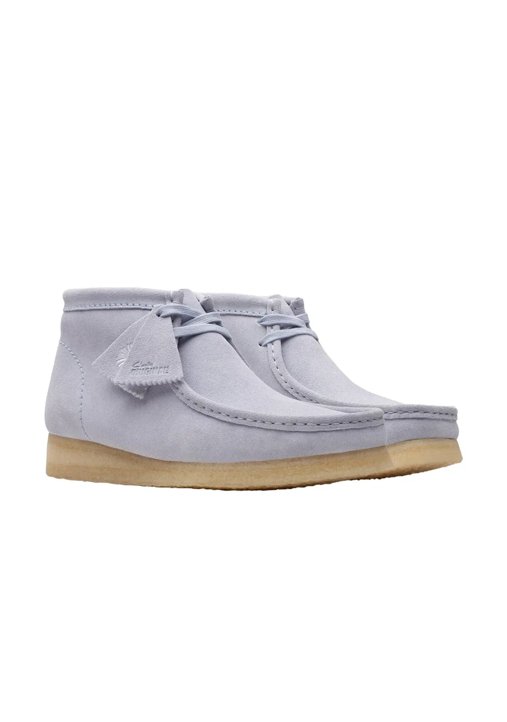 Clarks Originals Men's Wallabee Boot Cloud Grey Suede size 9 thumbnail
