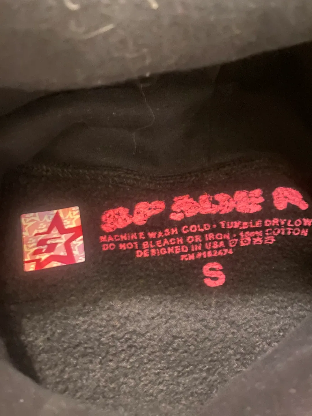 Pink Spider Hoodie Size S image indicator(2)