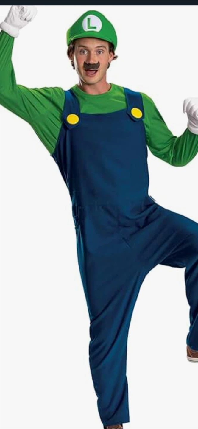 Halloween costume Luigi Costume adult xl