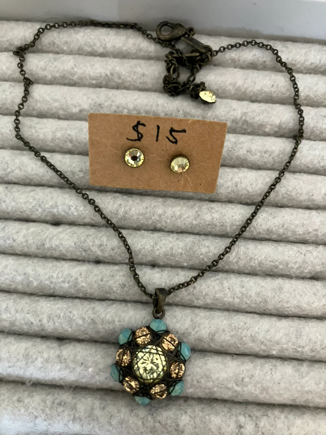 Konplott Necklace and Earrings Set - photo 3