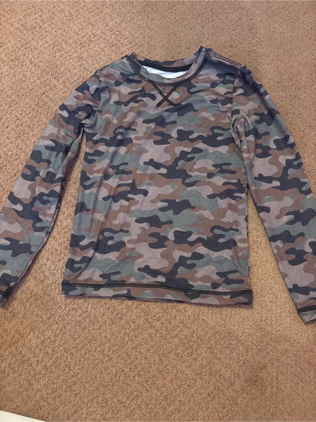 Joe Fresh Toddler Size 5 Camo Long Sleeve Shirt thumbnail
