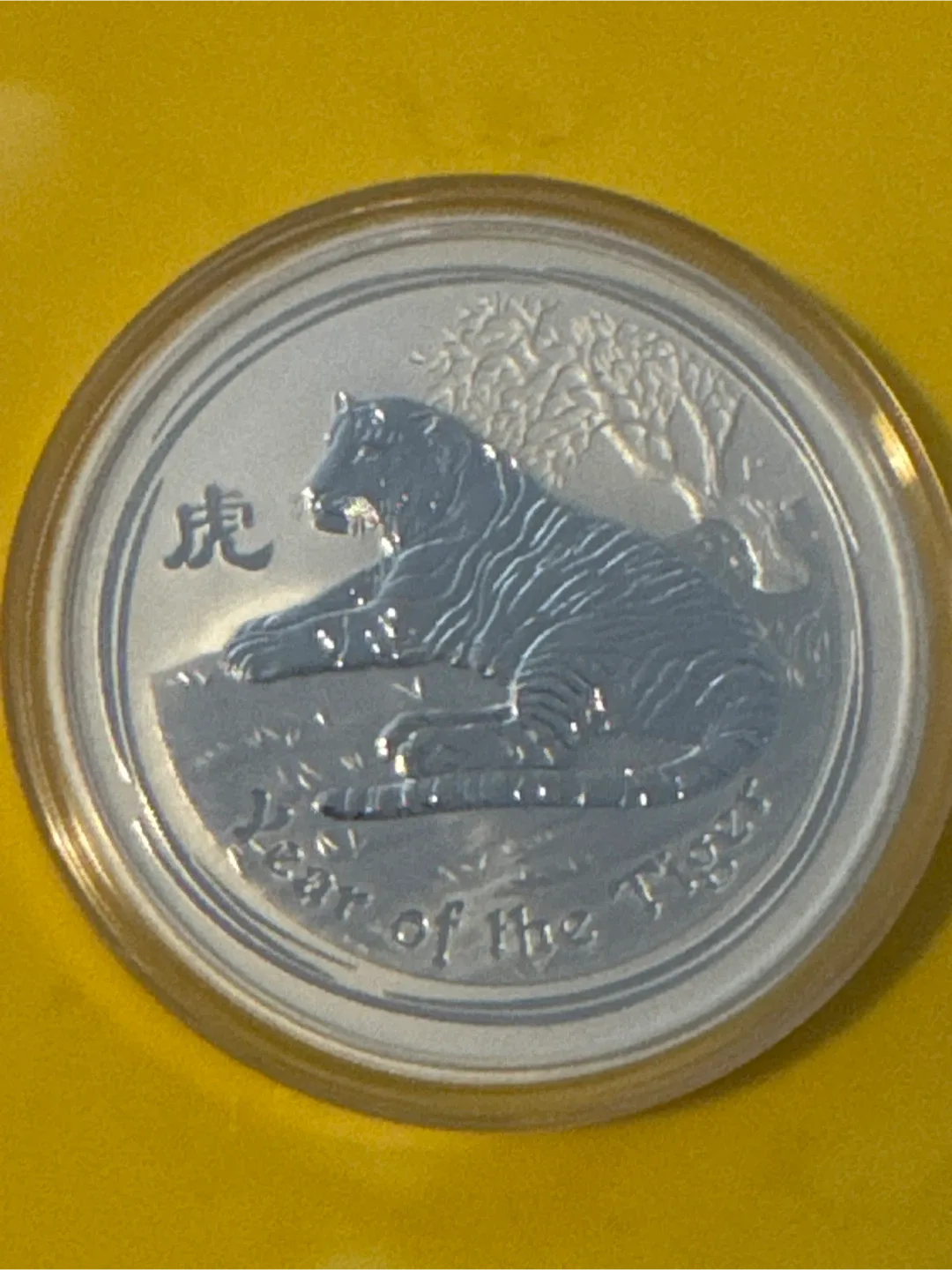 2010 Australia $1 Year of the Tiger Silver Coin image indicator(2)