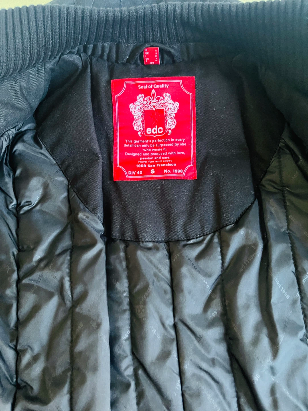 edc by Esprit Black Jacket Size S - photo 4