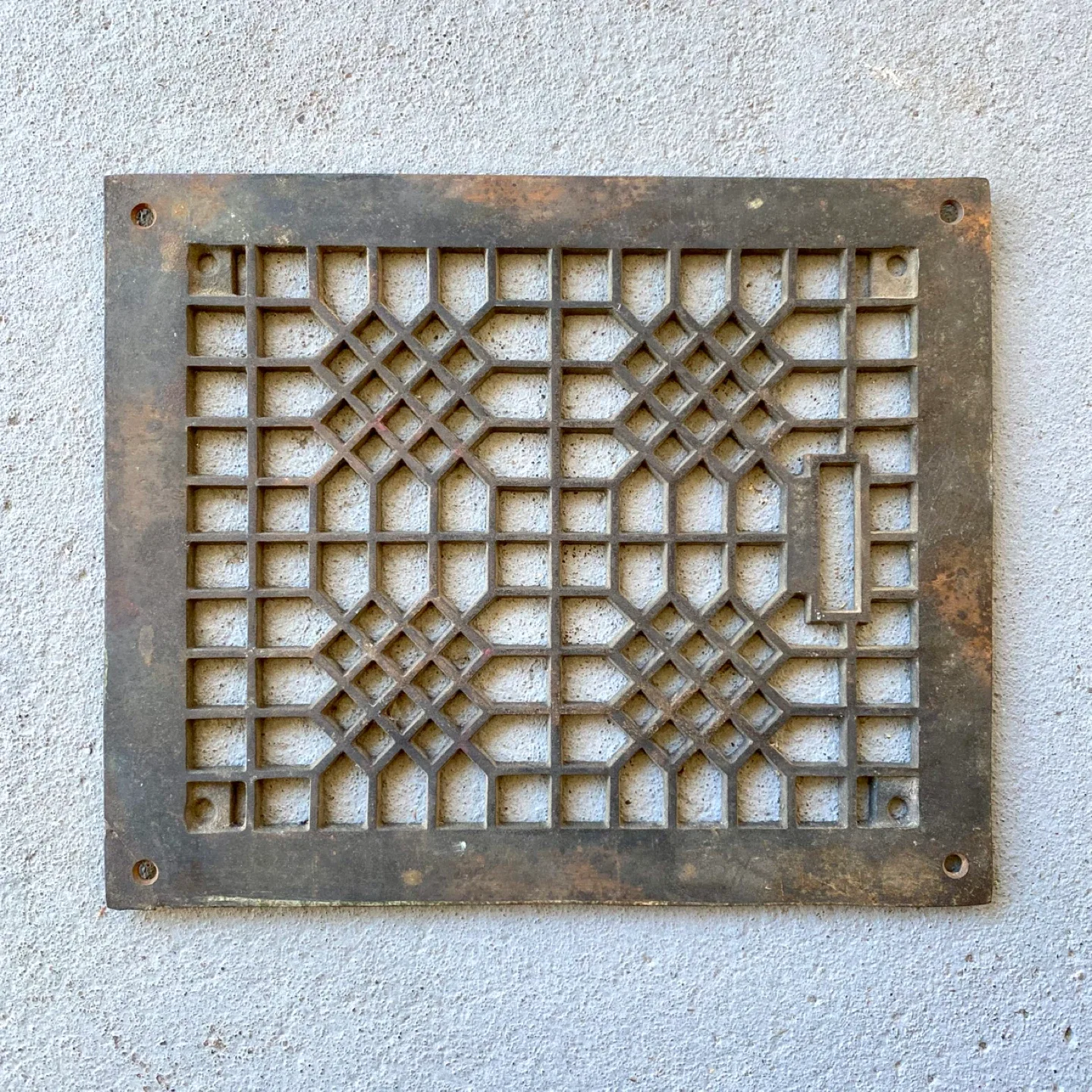 Antique Cast Iron Vent Grille thumbnail