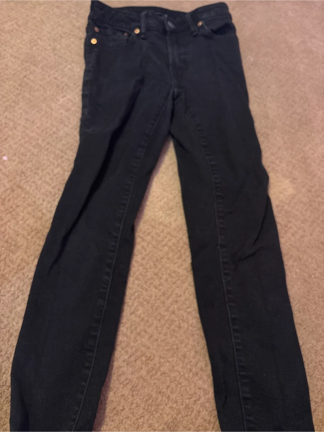 American Eagle Airflex+ Black Jeans thumbnail