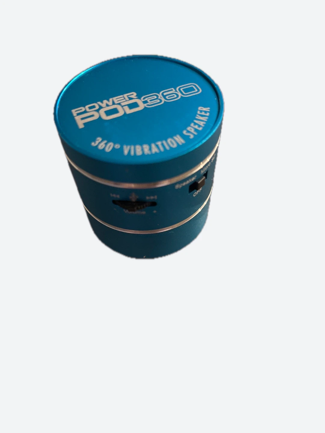 Power Pod 360 Vibration Speaker - Blue
