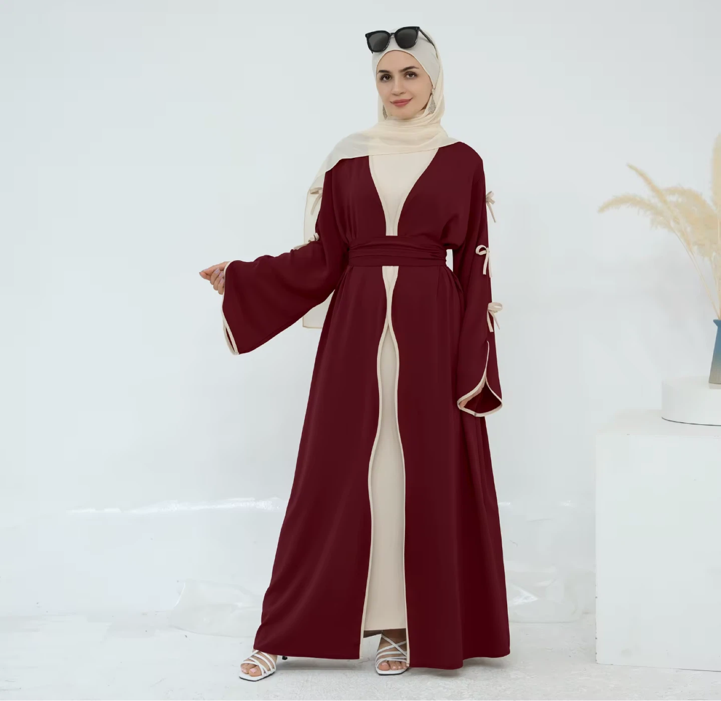 Elegant Abaya Dress - Various Colours - photo 4