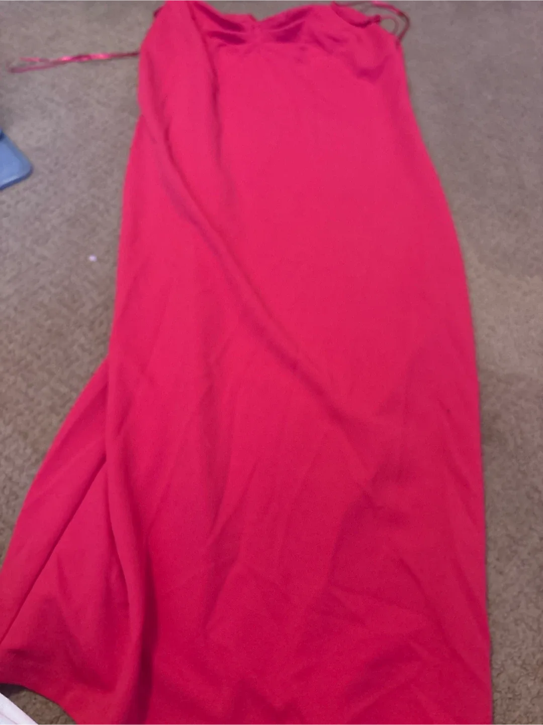 Zara Red Dress Size S thumbnail