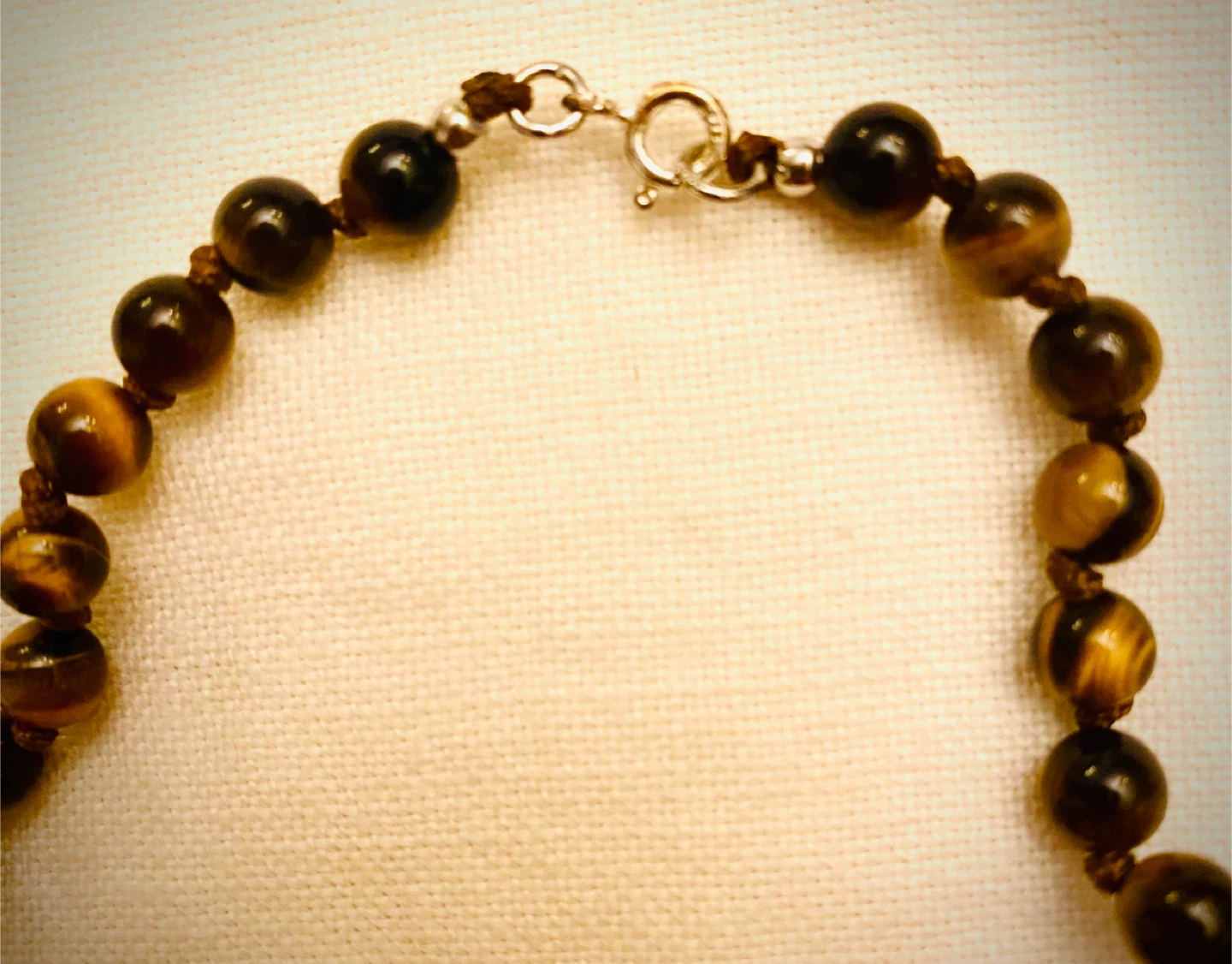 Tiger's Eye Beaded Necklace - photo 3
