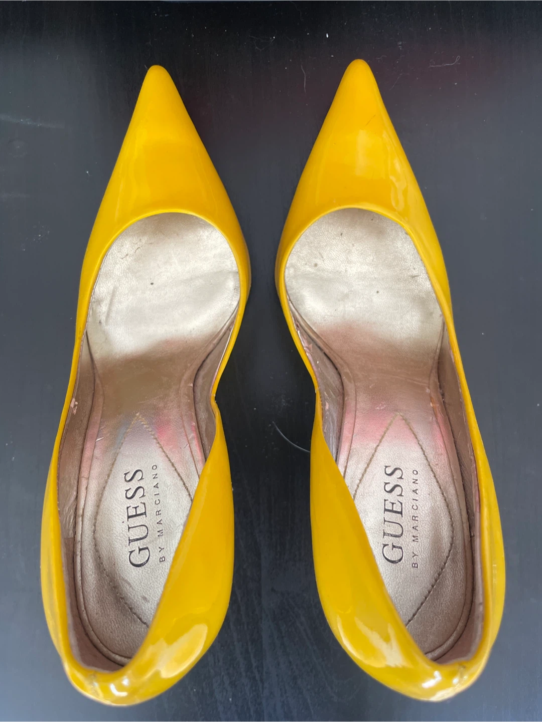 Guess by Marciano Yellow Heels - Size 7.5 - photo 3