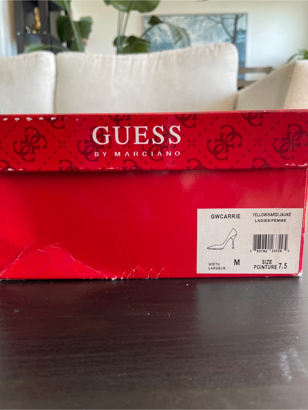 Guess by Marciano Yellow Heels - Size 7.5 - photo 2