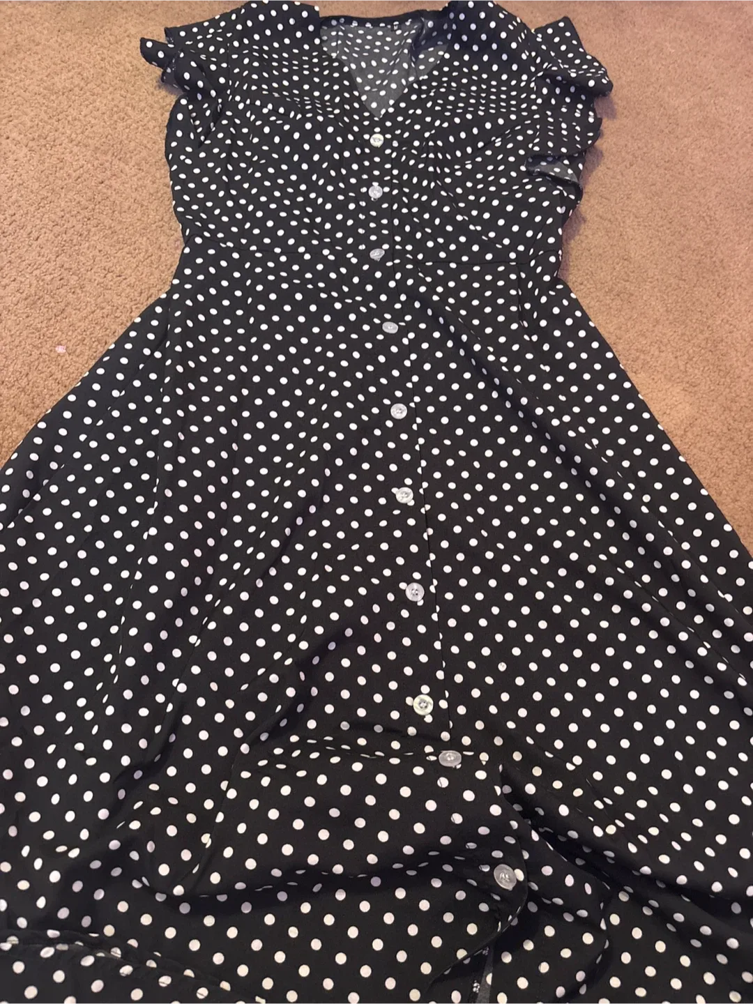 Polka Dot Dress - Size Medium thumbnail