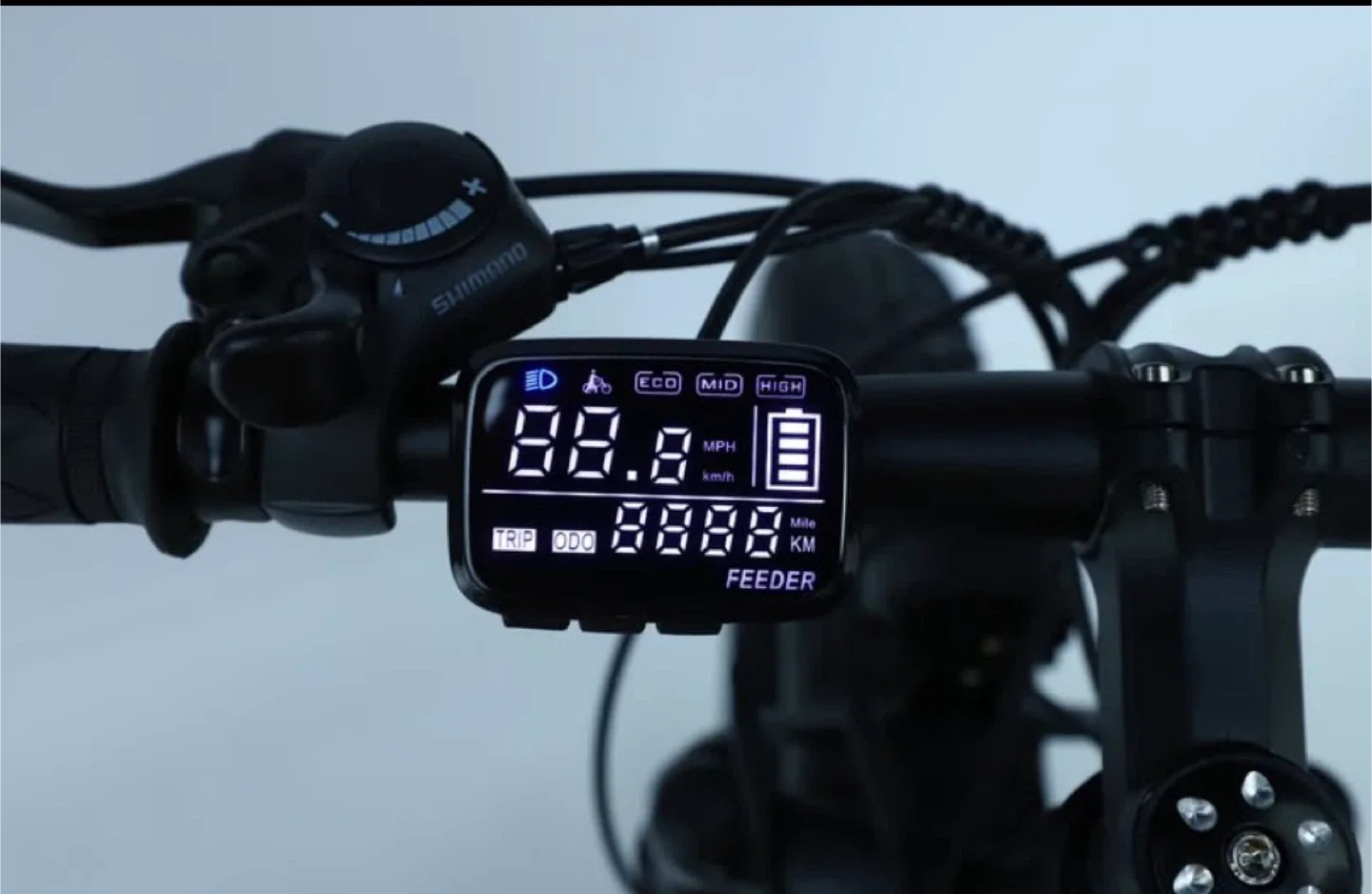 FRIKE 1000w Ebike Fat Tire Electric Bike image indicator(2)