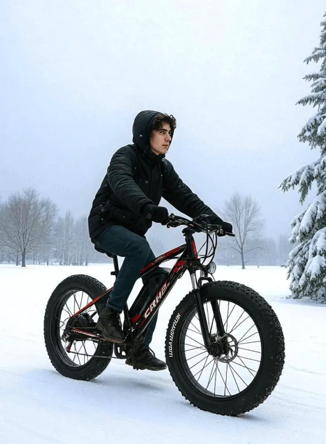 FRIKE 1000w Ebike Fat Tire Electric Bike image indicator(5)