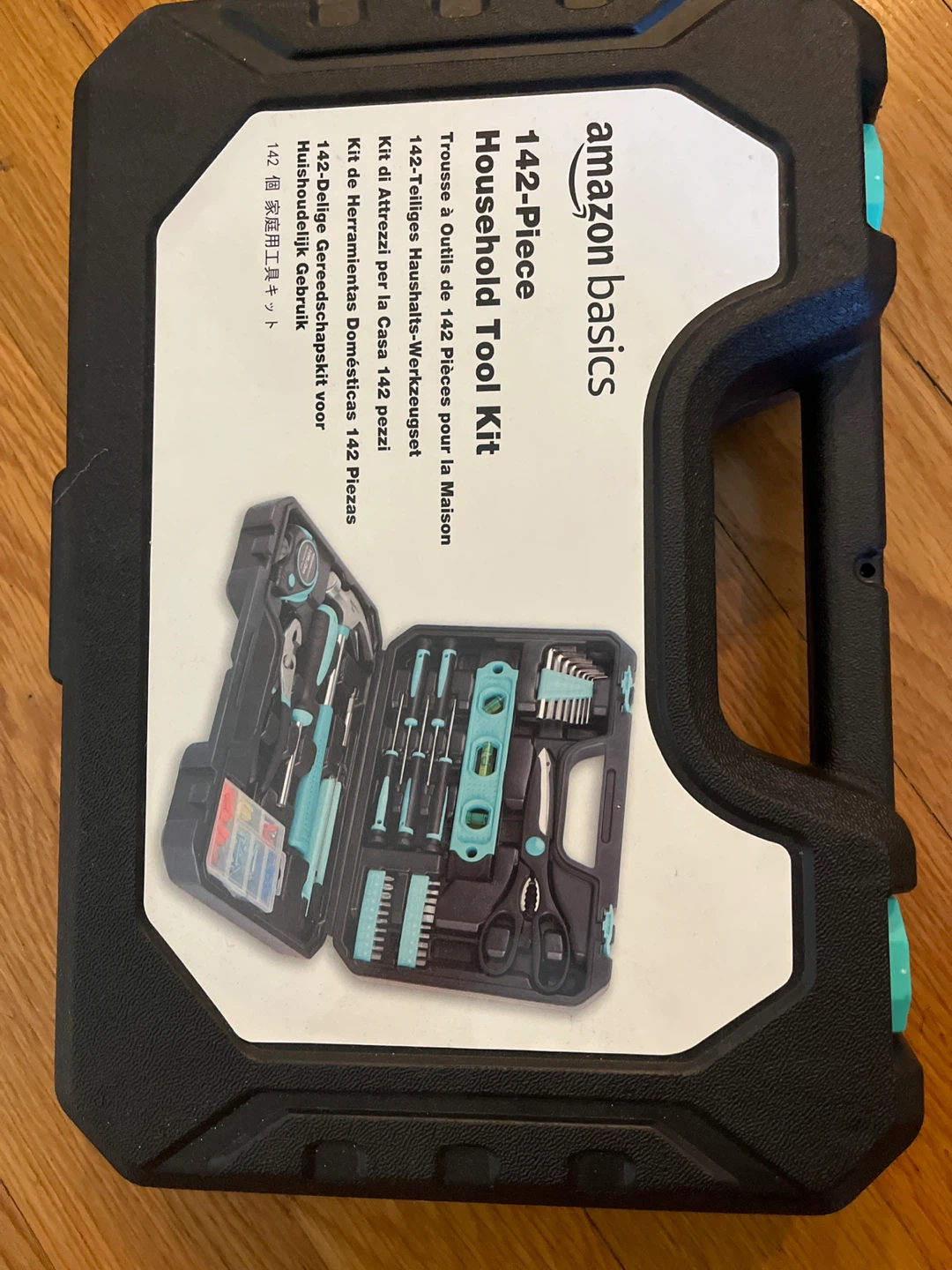 Amazon Basics 142-Piece Household Tool Kit - New - photo 2