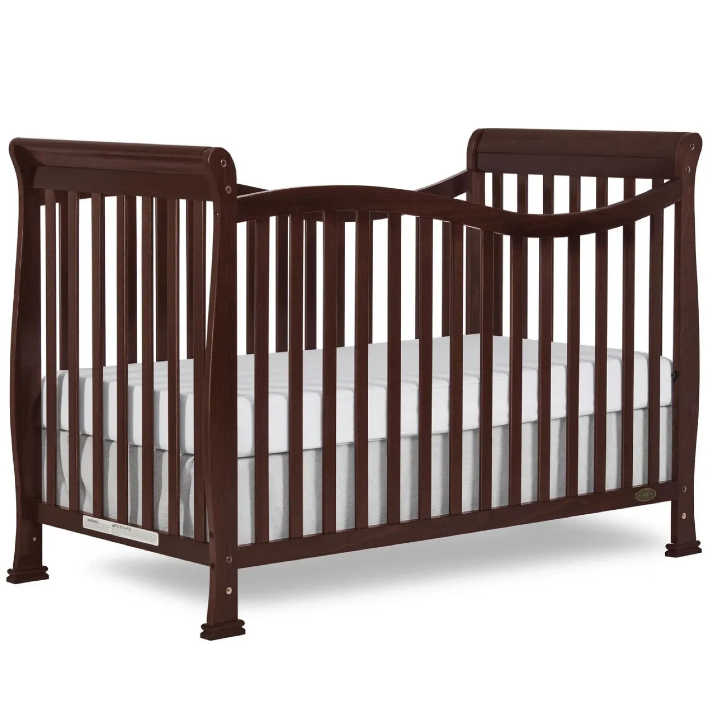 Evolur Violet 7-in-1 Convertible Crib - Espresso thumbnail