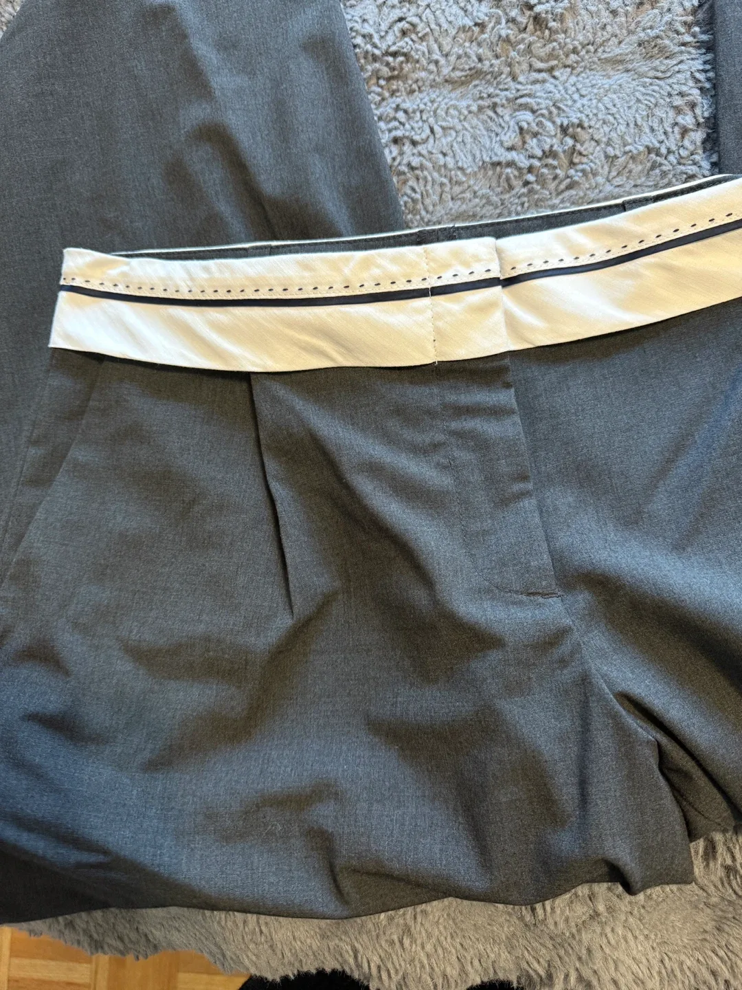 Zara Grey Trousers - Size M image indicator(3)