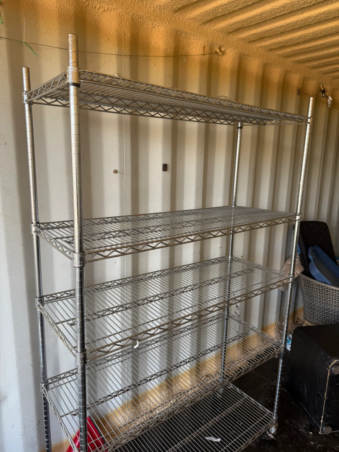 Metal Wire Shelving Unit - 5 Tier