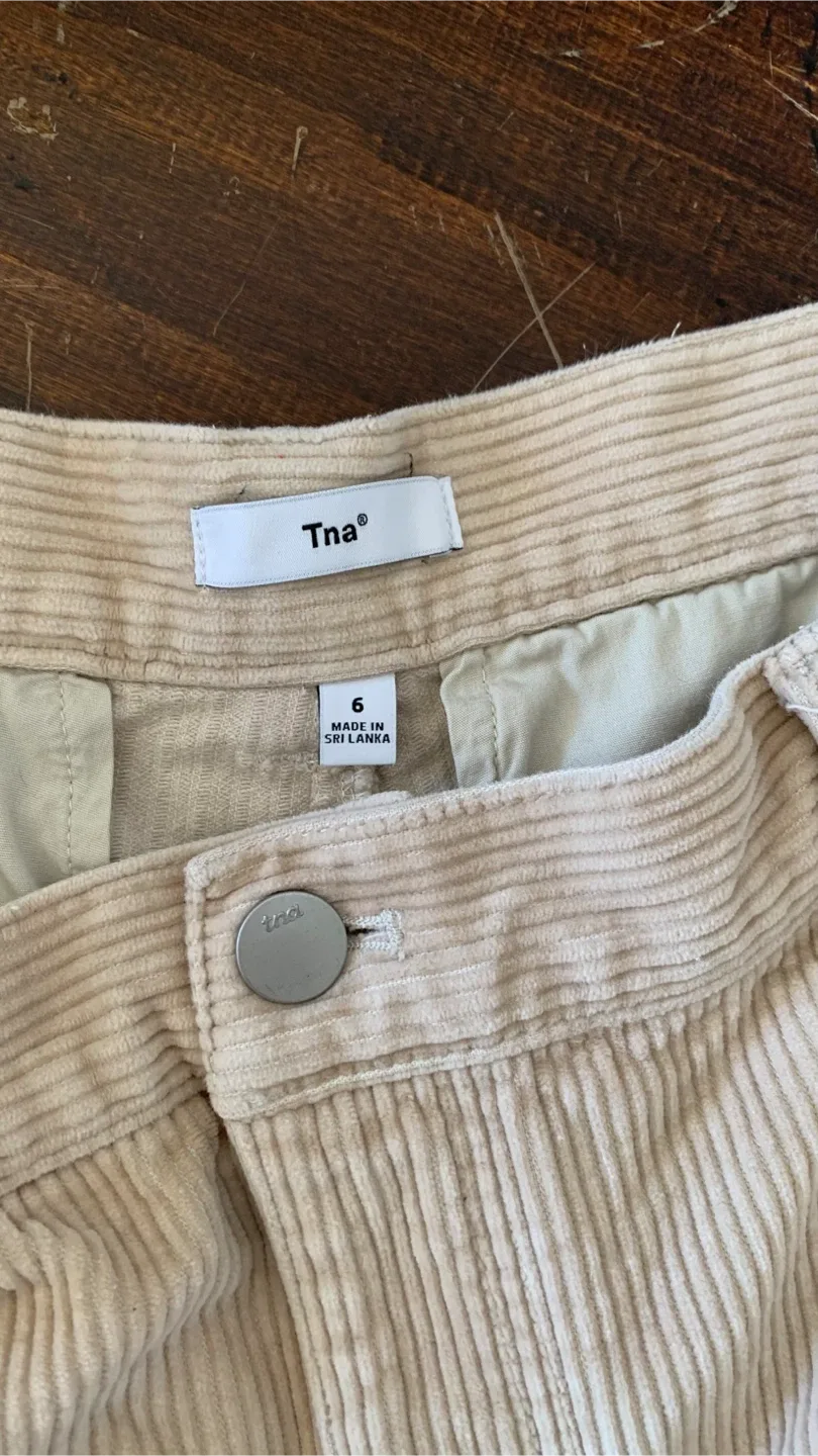 TNA Corduroy Trousers - Size 6 image indicator(2)