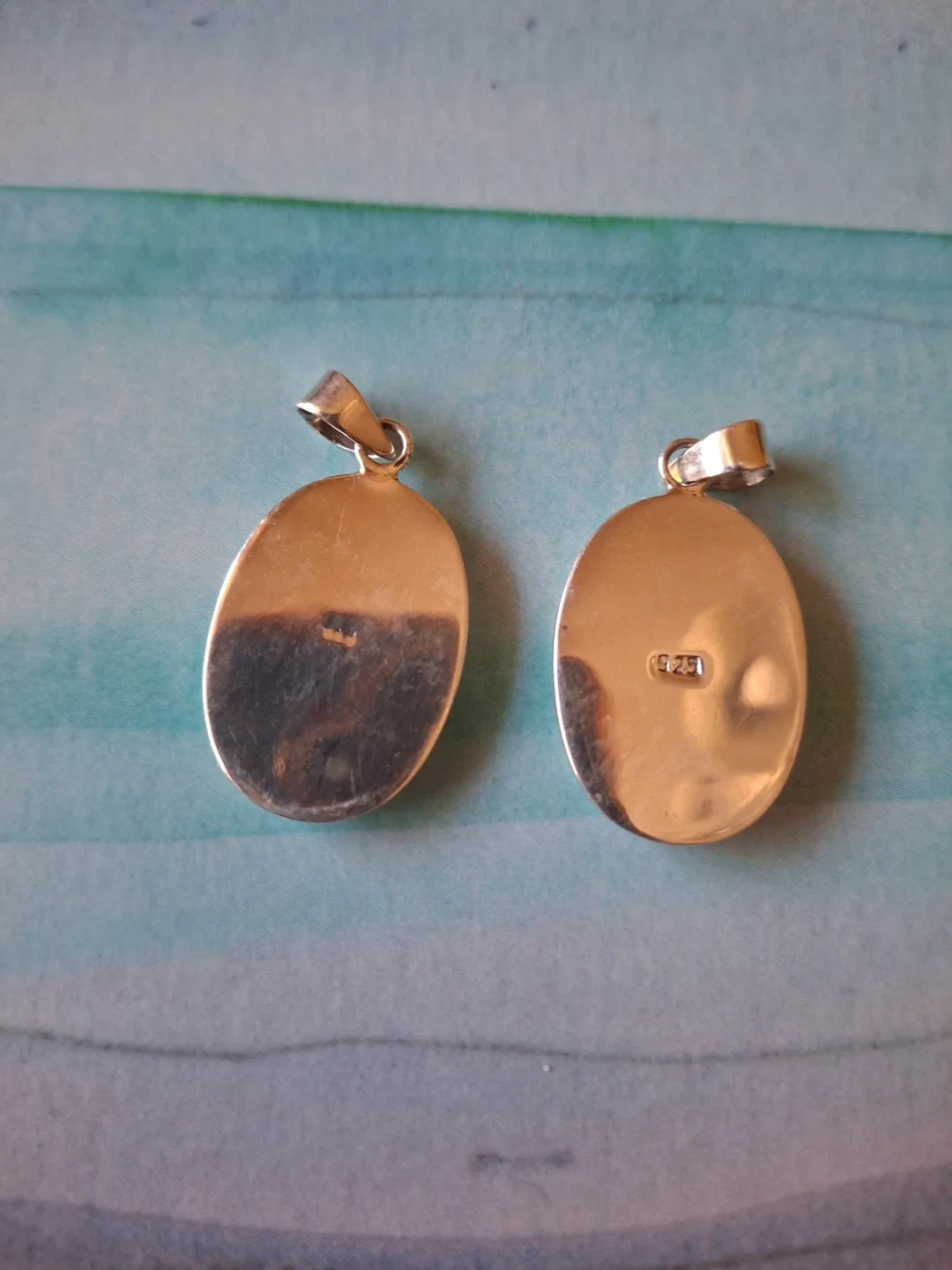 Turquoise pendants (silver stamped 925, priced per item) image indicator(4)