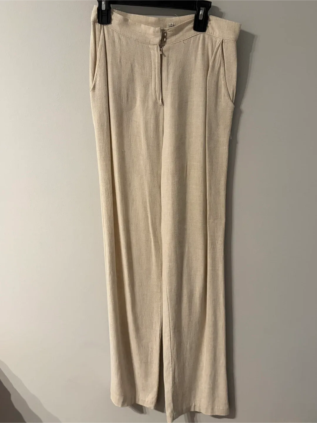 Beige Linen Pants thumbnail