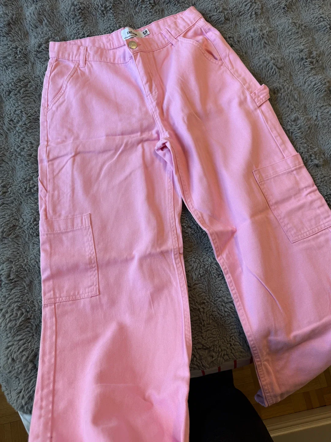 Refuge Pink Cargo Pants - Size S/P image indicator(2)